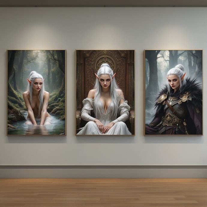 Consistent character in AI art