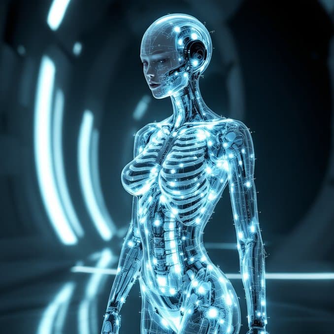 3D Render NSFW AI generated art example